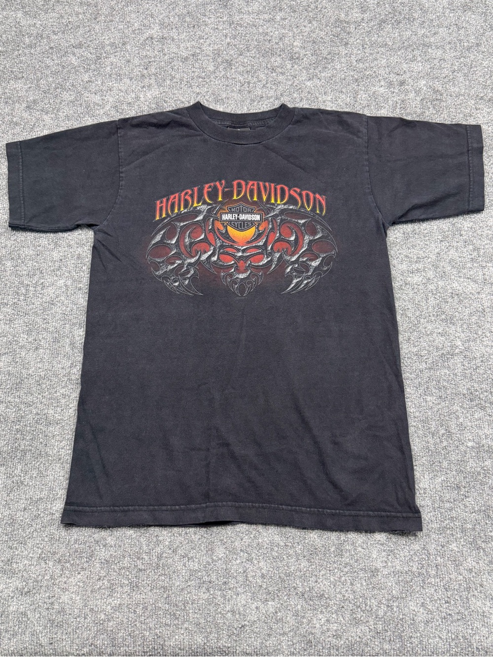 2006 Harley Davidson Lummus Ghost Town Waynesville NC Y2K T Shirt M